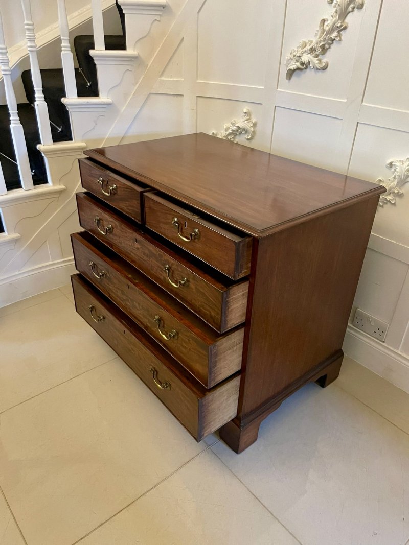 Antique George III Mahogany Chest of Drawers